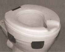 Toilettensitzerhöhung Clipper ohne Deckel