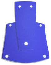 Bezug-Set Standard für Badewannenlifter KANJO, Farbe blau