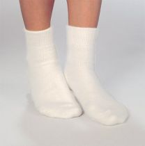 Fußwärmer/Socken 40% Angora, Größe M
