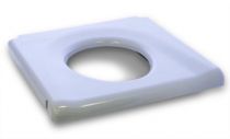Kunststoff-Sitzbrille für Toilettenstuhl 139B und139E