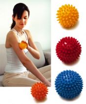 Igelball Sissel® Spiky Ball, Farbe gelb, Durchmesser 8 cm