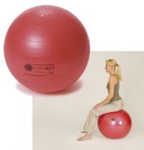 Gymnastikball Sissel® Securemax, Durchmesser 55 cm, Farbe rot