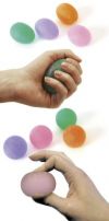 Therapiegerät Sissel® Press-Ball und Press-Egg, Press-Ball, extra stark, orange